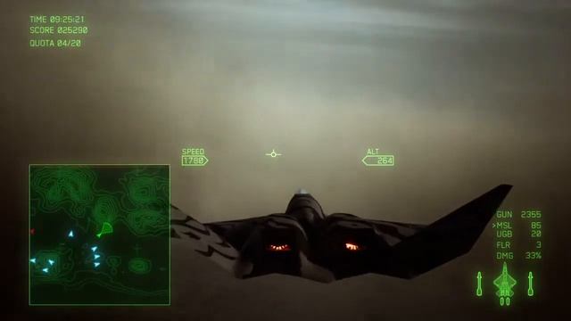 Ace Combat 7: Mission 8 - Pipeline Destruction (YF-23 Black Widow II) Ace Difficult смотреть онлайн