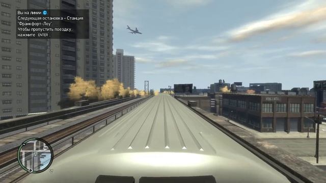 Метро ГТА 4 днём (линия B, C) смотреть онлайн