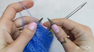 Шнур i-cord из 2 петель