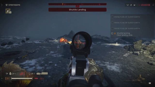 HELLDIVERS 2 Pelican pilot says it's time for evac and means it. смотреть онлайн