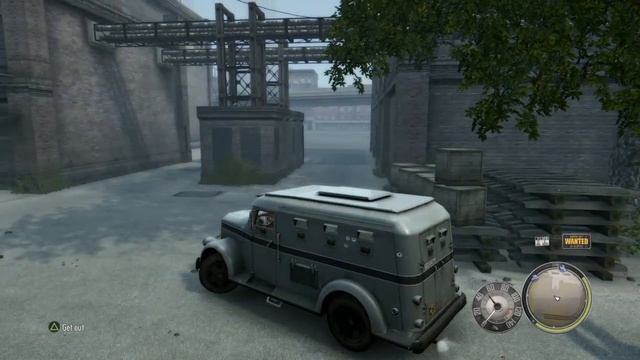 Mafia II Definitive Edition driving a Shubert Armored Van at docks area using steering wheel смотреть онлайн
