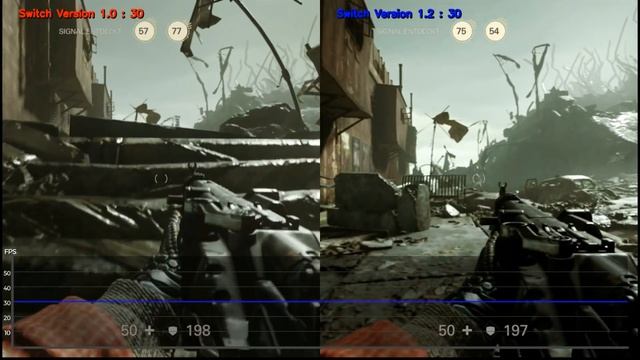 Nintendo Switch - Framerate Comparison 1.0 vs 1.2 Wolfenstein 2 смотреть онлайн