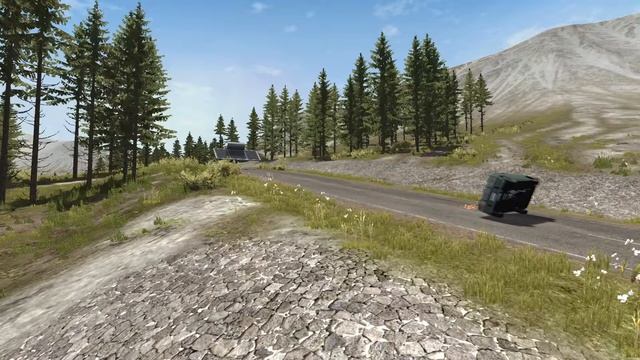 BeamNG Drive Crash Testing #21 смотреть онлайн