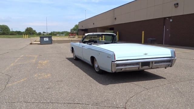 1967 Lincoln Continental Convertible for sale Gateway Classic Cars DET1810 смотреть онлайн