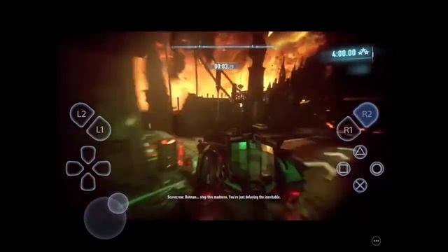 I played Batman Arkham knight using the ps remoteplay app смотреть онлайн