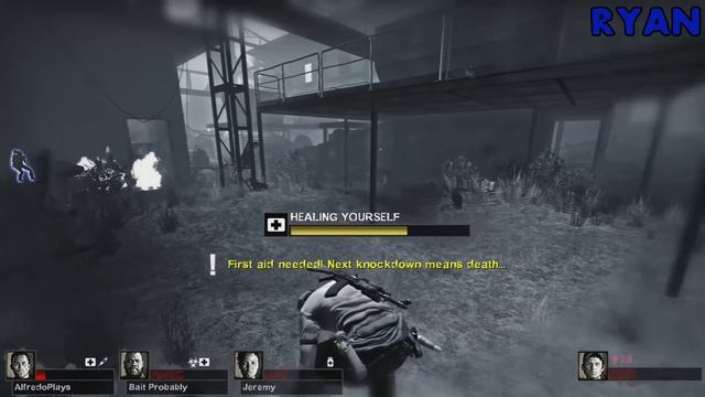 There's Two of Them! - Left 4 Dead 2 - Hard Rain | Let's Play смотреть онлайн
