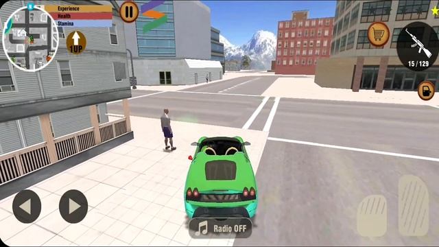 Spider Stickman Rope Hero Game Gangstar Mafia Crime Part#7 - New Mission - Android Gameplay смотреть онлайн