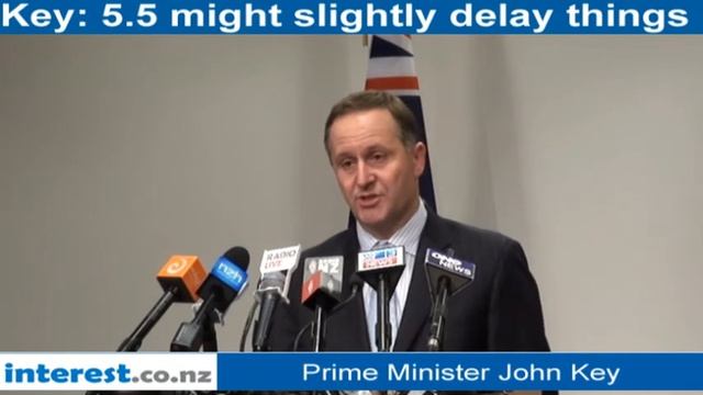 John Key on Chch 5.5 quake смотреть онлайн