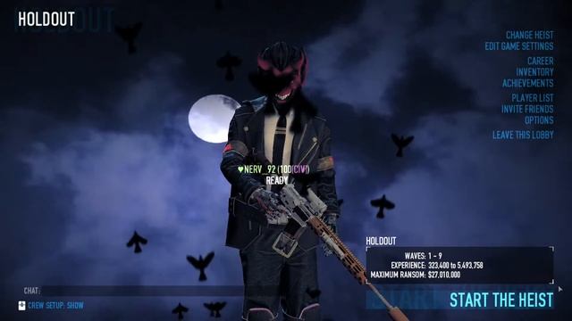 Стрим по игре PAYDAY 2-играю в режиме HOLDOUT до 9 волны смотреть онлайн