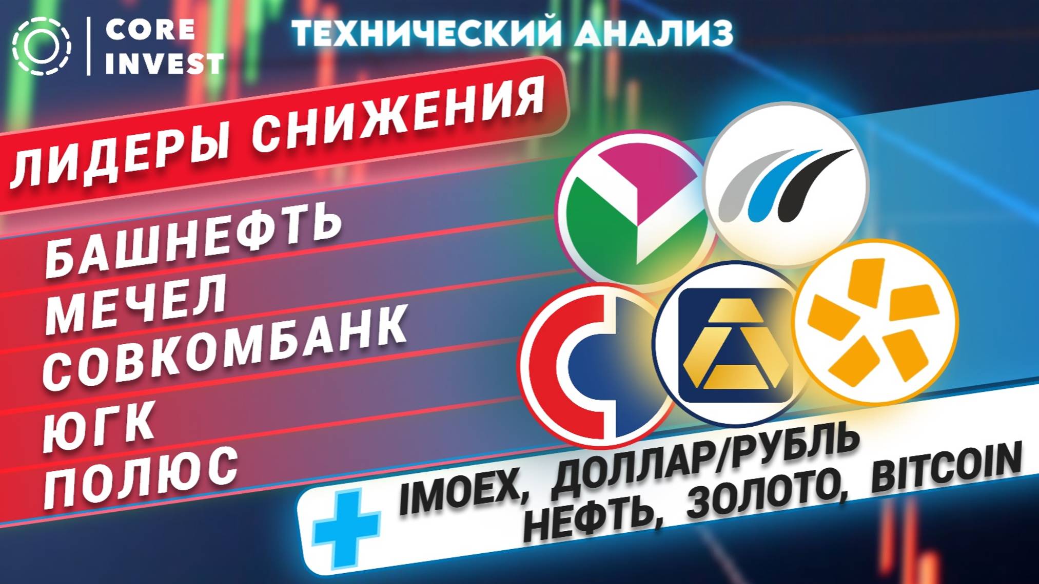 Сколько можно падать? Теханализ и прогноз акций Мечел, Башнефть, Совкомбанк, ЮГК, Полюс смотреть онлайн