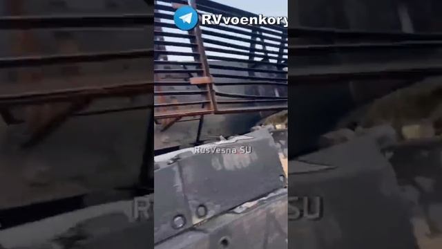 ⚡️СВО 18+ Уничтоженный под Шептуховкой Strv. 122A. смотреть онлайн