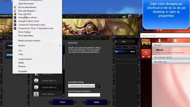 Cum sa joci cs pe GArena ( www.fullgaming.net) смотреть онлайн
