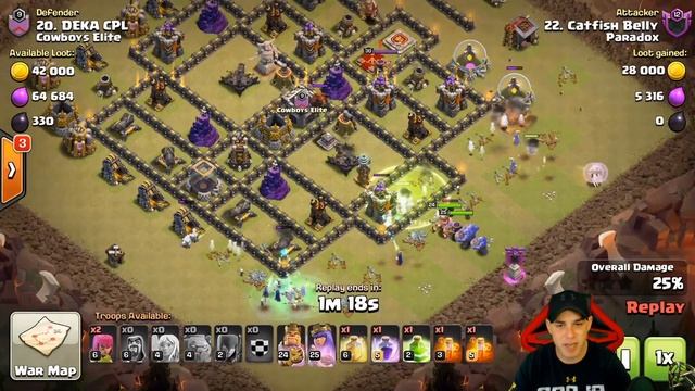 WITCH SLAP 8 QUAKE VS 2 JUMP | TH 9 3 STAR ATTACK STRATEGY | NO BOWLERS! | CLASH OF CLANS смотреть онлайн