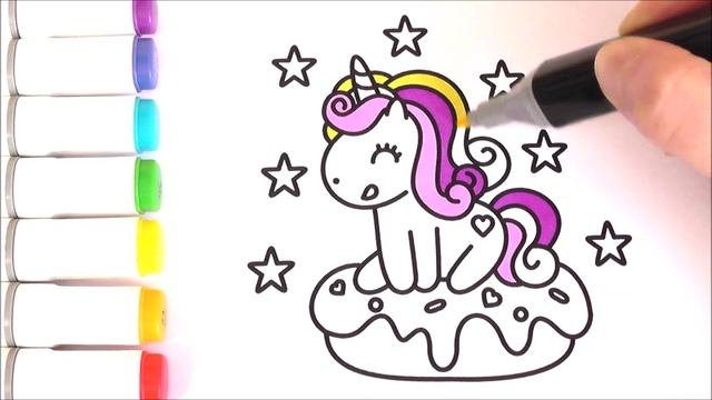 Единорог Раскраска Как Рисовать Единорога Рисуем Единорога Рисуем Раскраски смотреть онлайн