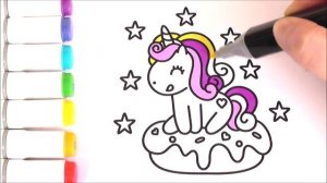 Единорог Раскраска Как Рисовать Единорога Рисуем Единорога Рисуем Раскраски