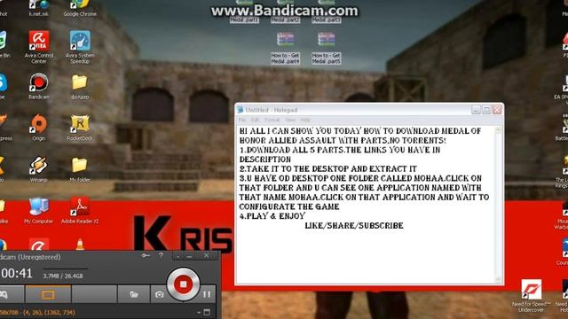 How to download Medal of Honor Allied Assault LINKS WORKING 100% смотреть онлайн