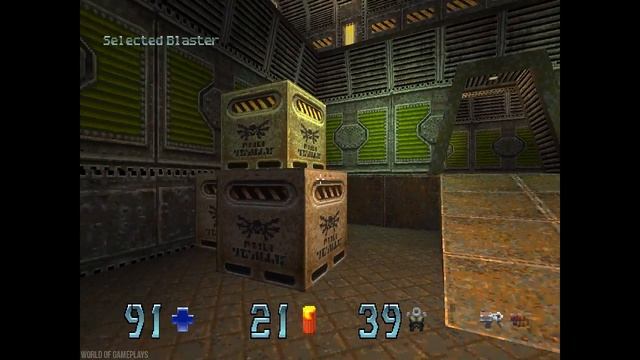 Quake II Gameplay - RetroArch 1.7.7 - Beetle PSX HW (PGXP) | Ps1 Emulator смотреть онлайн
