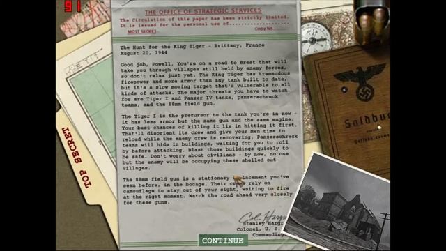 MoHAA | Tiger Tank Terror смотреть онлайн