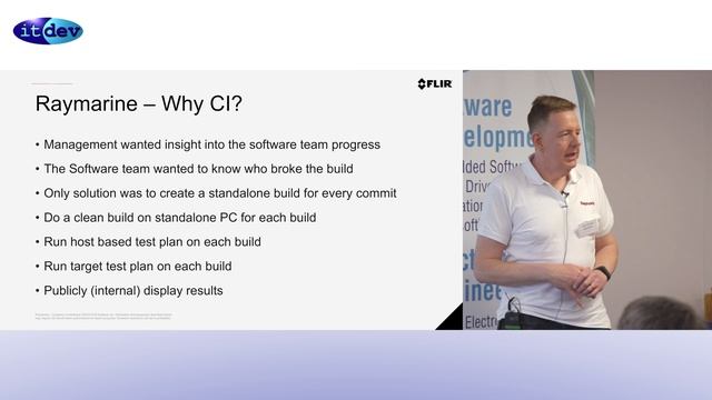 ITDev CI Workshop - April 2018 - Presentation 4 - Raymarine смотреть онлайн