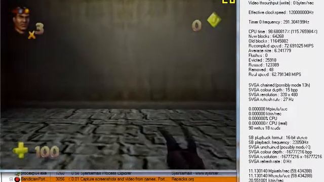 PCem v12, w95 - Turok 2 (D3D6), i5-2500 смотреть онлайн