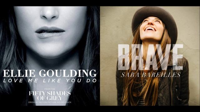 Ellie Goulding vs. Sara Bareilles - Love Me Bravely Like You Do (Mashup) смотреть онлайн