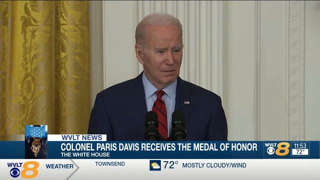 Medal of Honor Ceremony for Ret. U.S. Army Colonel Paris Davis смотреть онлайн