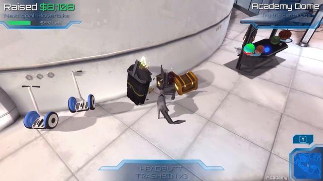 Goat Simulator 'Waste of Space DLC' Part 1\ 'Unlocking Hoverbike & Lag!' смотреть онлайн