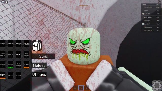 Roblox Glory kill testing animations (blood and gore) смотреть онлайн