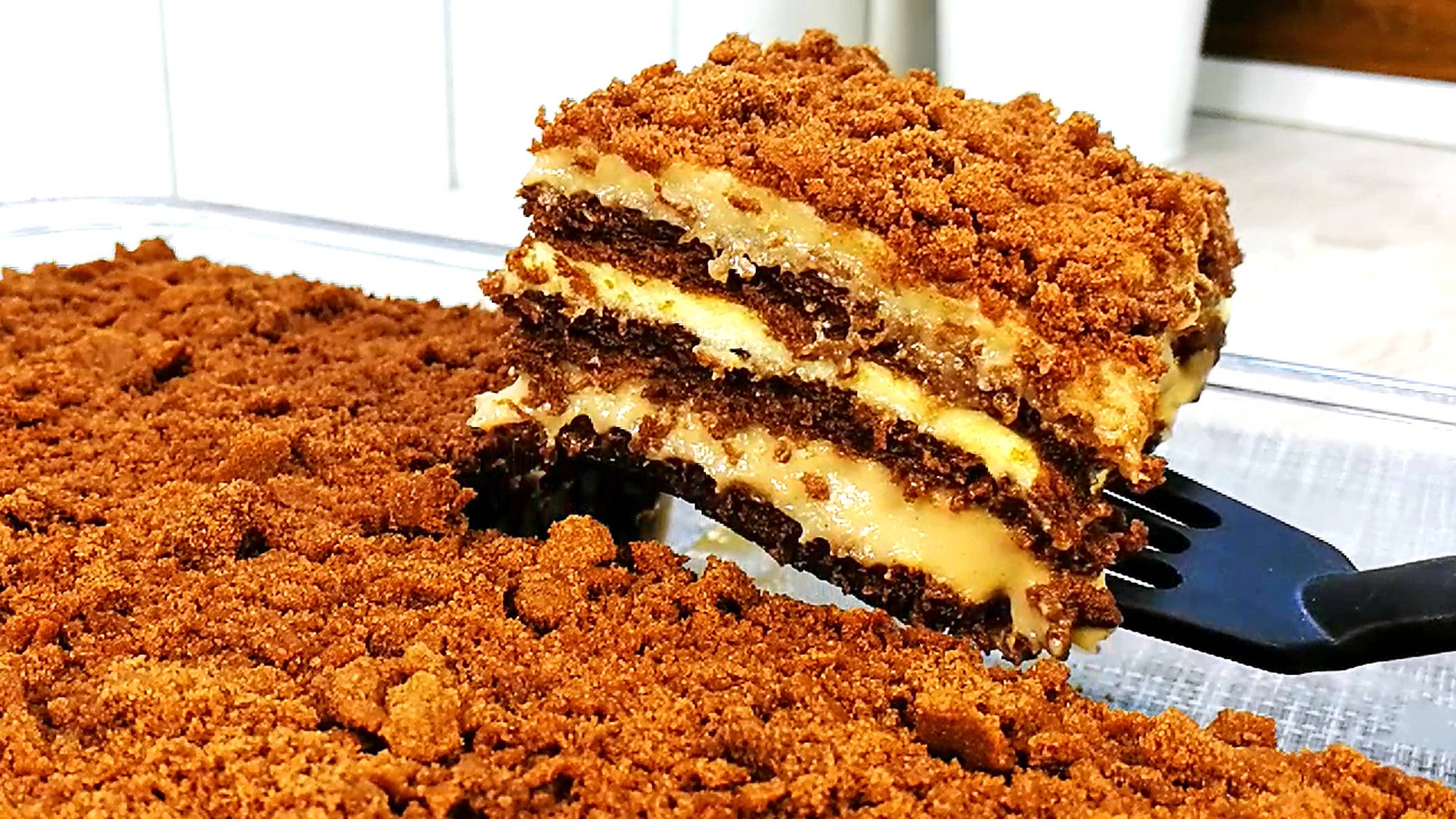 Нежный десерт Мечты — Без дорогих сливок, желатина и духовки! смотреть онлайн