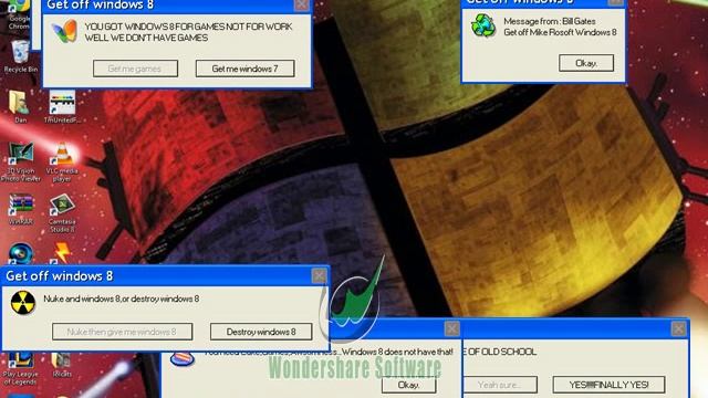 My first Windows 8 parody:Error! Better version! смотреть онлайн