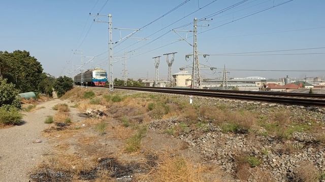 Электричка ЭР2-3304  (Баку-Ялама , Bakı-Yalama)