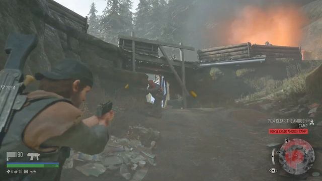 DAYS GONE!!Horse Creek Ambush Camp!! Bunker Location смотреть онлайн