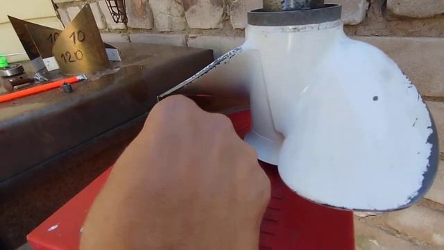 Винт на Ямаху 9,9 ,до и после. смотреть онлайн