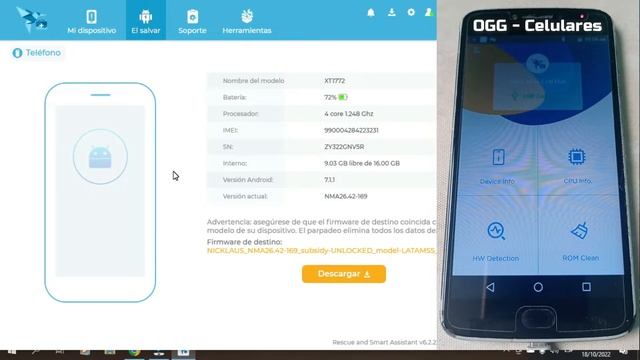 Cómo flashear cualquier celular Motorola - FIRMWARE ORIGINAL смотреть онлайн
