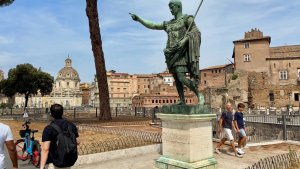 Италия🇮🇹[4К] Рим, красивый город, пешие прогулки по городу.