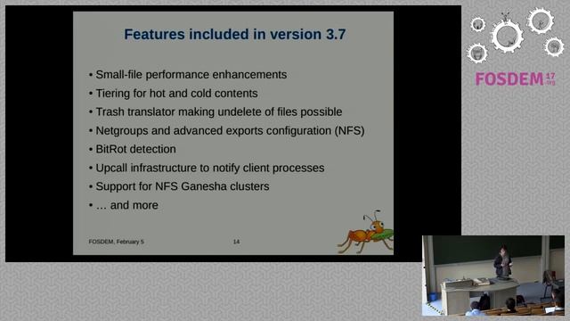 FOSDEM 2017 - AMENDMENT Ceph and Gluster Community Update.mp4 смотреть онлайн