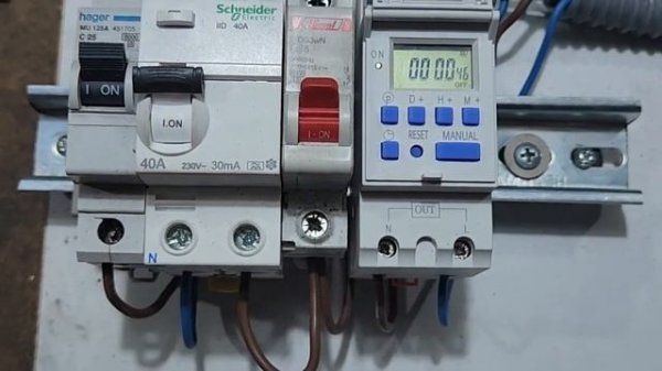 programmable digital time switch relay timer control обзор