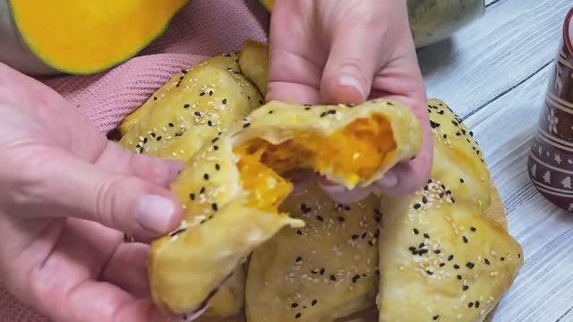 СЛАДКАЯ ВЫПЕЧКА С ТЫКВОЙ По-семейному рецепту !✨ Быстрое Дрожжевое Тесто за 30 минут! смотреть онлайн