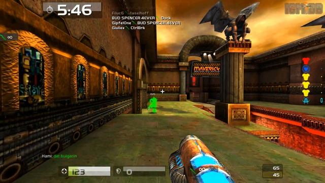 Quake Live: drejk FFA insta 30frag behind смотреть онлайн