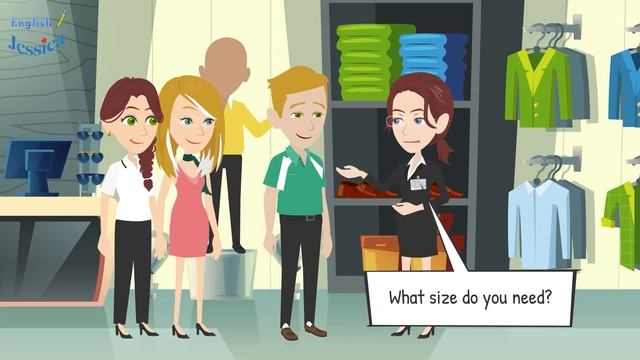 Clothes and Fashion -Practice English Speaking Conversation Easy смотреть онлайн