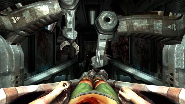 Quake 4 - stroggification process cutscene смотреть онлайн
