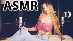 ASMR Fall deeper - Hypnotic inaudible whispering & jeans fabric sounds + scratching