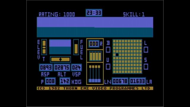 Jumbo Jet Lander - 1982 - Atari 8 bit смотреть онлайн