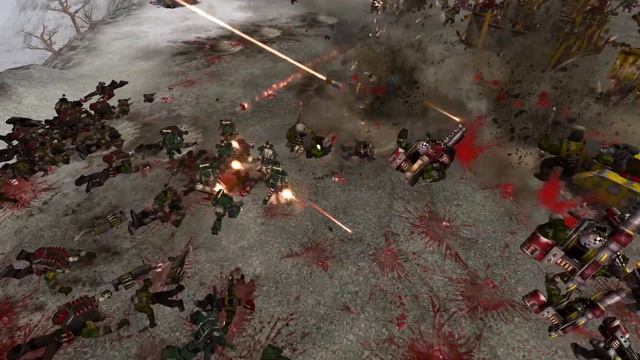 Unification Mod 2021: Deathwing vs Orks vs World Eaters vs Harlequins! WH40K: Dawn Of War: Soulstor смотреть онлайн