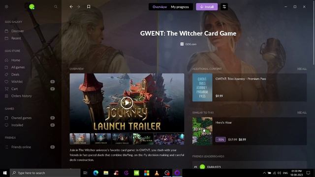 How To Get Witcher 1 Enhanced Edition For Free On GOG Store смотреть онлайн