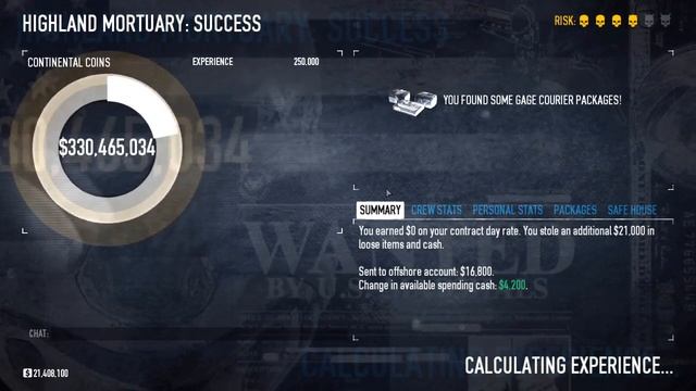 Payday 2 CONTINENTAL COINS??? смотреть онлайн
