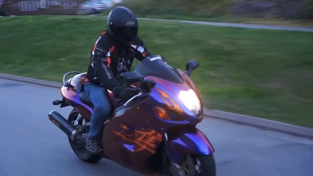 hayabusa rear seat cover airbrush смотреть онлайн