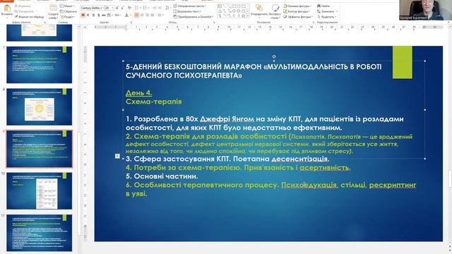 Марафон з мультимодальності. День 4. Схема-терапія. Рескриптинг в уяві. смотреть онлайн