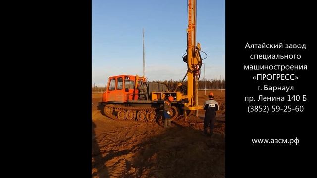 Буровая УРБ-4Т на шасси МСН-10-003