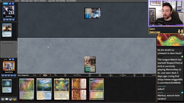 My Deck Choice for LMS Prague ✌️🌈 4C Keruga - Modern League #12 - MTGO смотреть онлайн